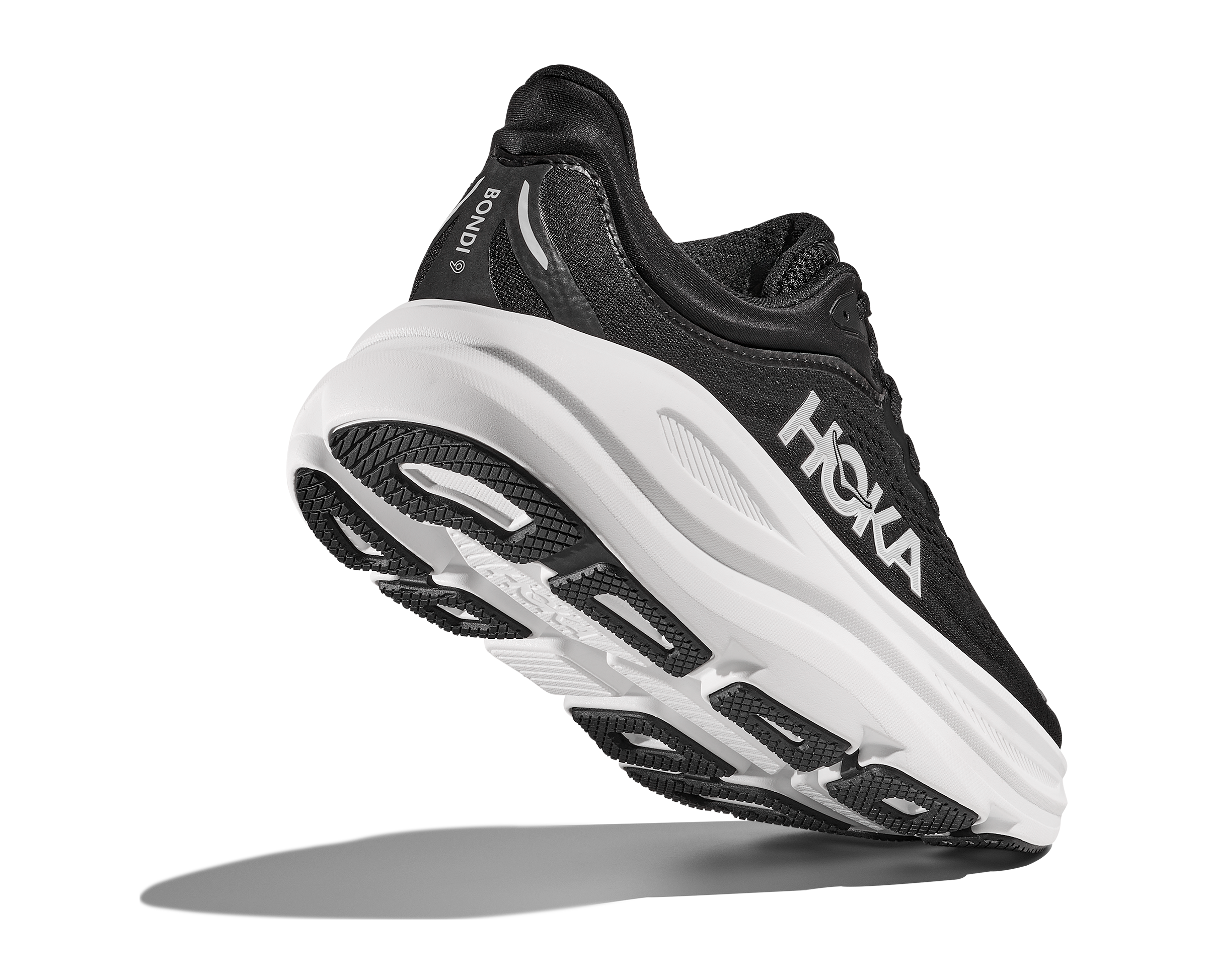 HOKA W Bondi 9 Wide Black/White