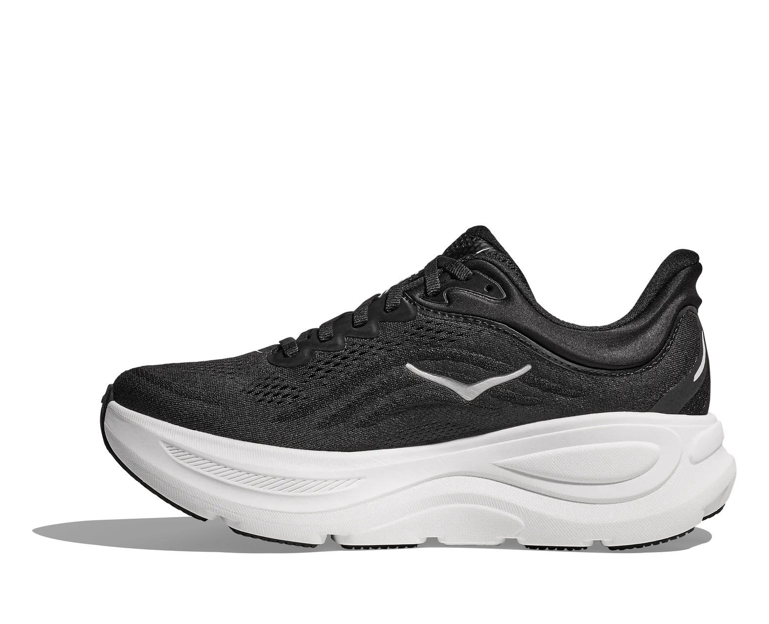 HOKA W Bondi 9 Wide Black/White