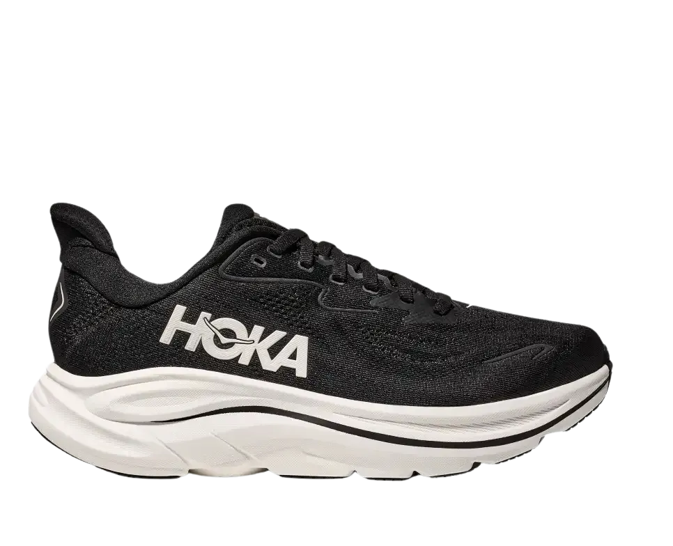 ブラック HOKA mana品 ランニングシューズ CLIFTON10 W 靴