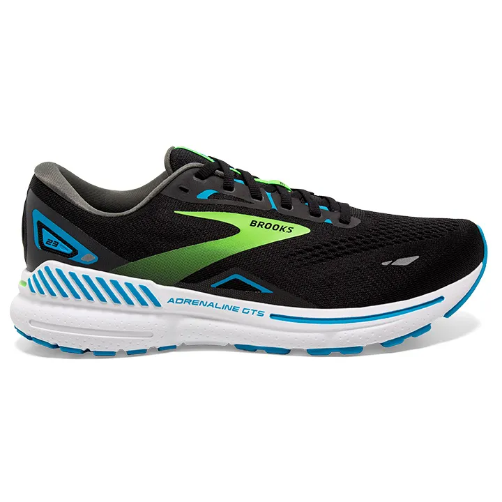Brooks M Adrenaline GTS 23 Black/Hawaiian Ocean/Green display picture 2