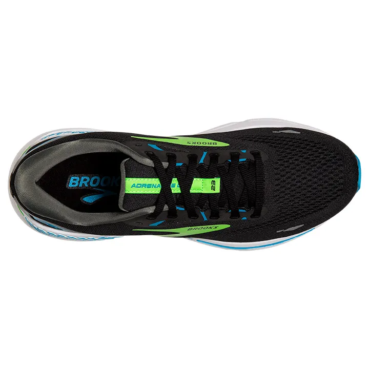 Brooks M Adrenaline GTS 23 Black/Hawaiian Ocean/Green