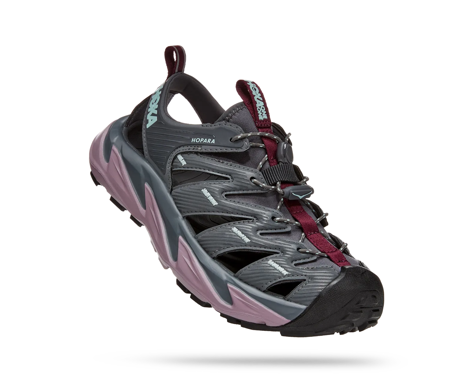HOKA W Hopara Castlerock/Elderberry