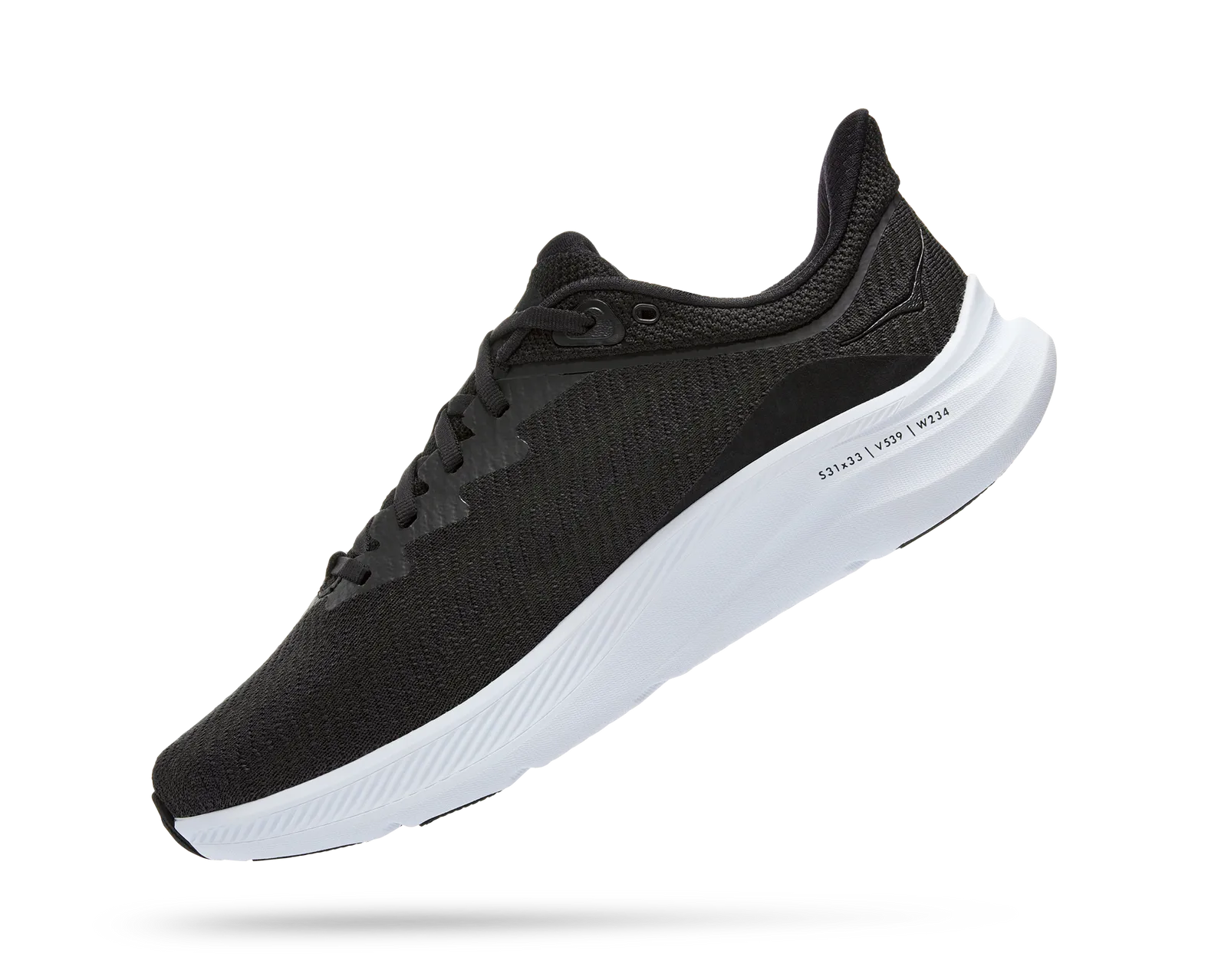 Hoka Solimar‎ Mens Running Shoes Black White Sneakers 1123075 BWHT Size 10B HOKA Solimar 2 Men main image 3