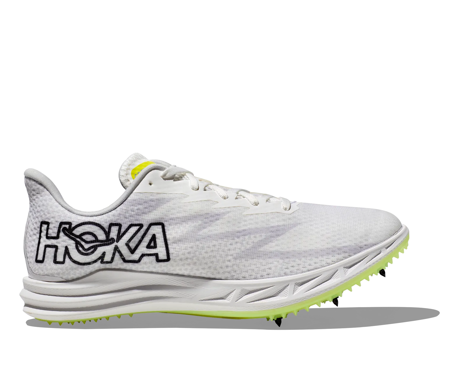 Hoka One One Crescendo MD Size 8.5 Mens - Womens 10 White Nimbus Cloud NEW HOKA Unisex Unisex Crescendo MD 2 Track Spikes WHITE / CIELO  main image 4
